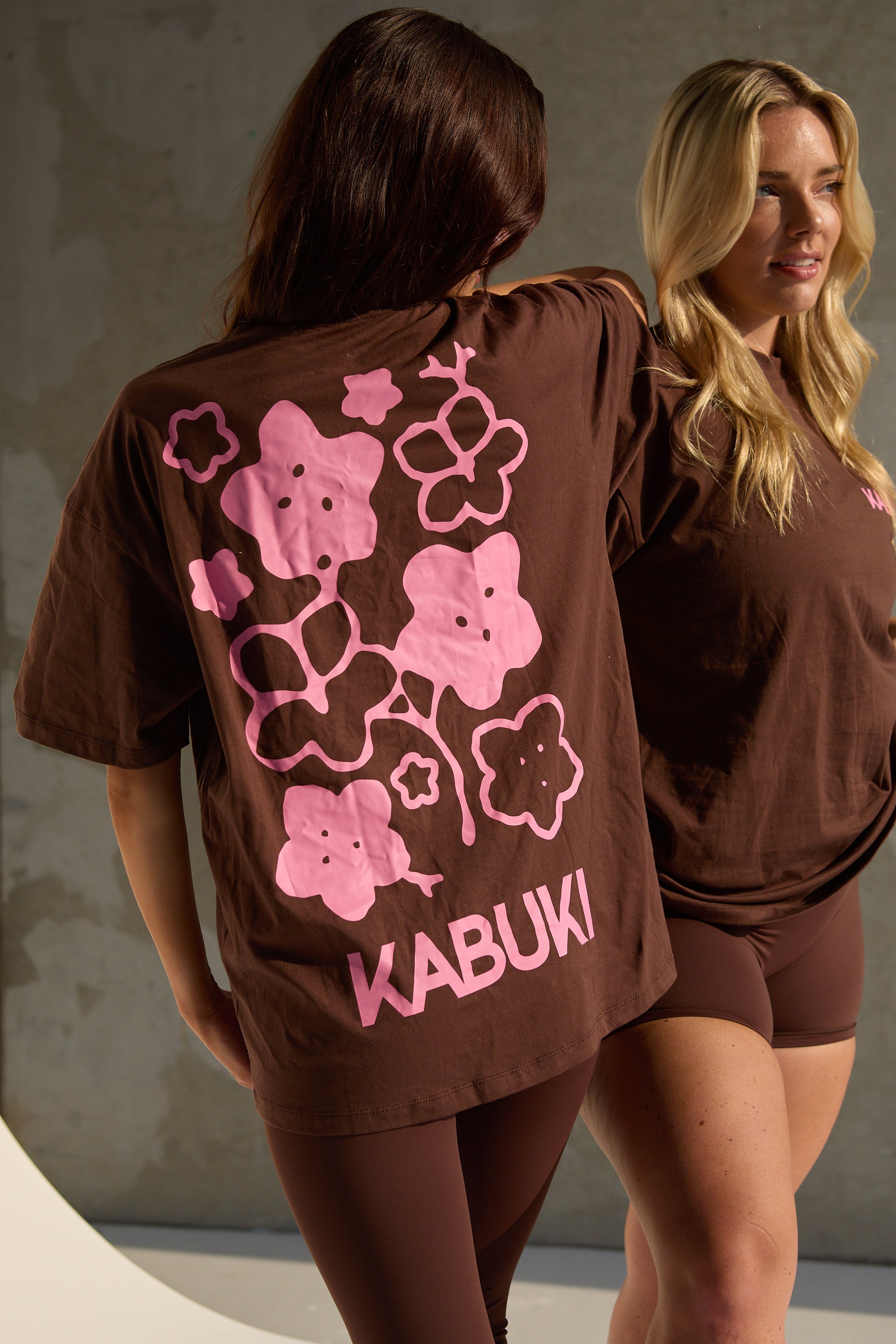 CHERRY BLOSSOM T-SHIRT - COCOA