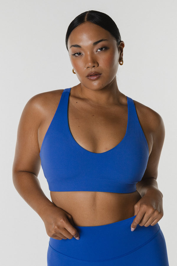 BELLA CROP - AZURE