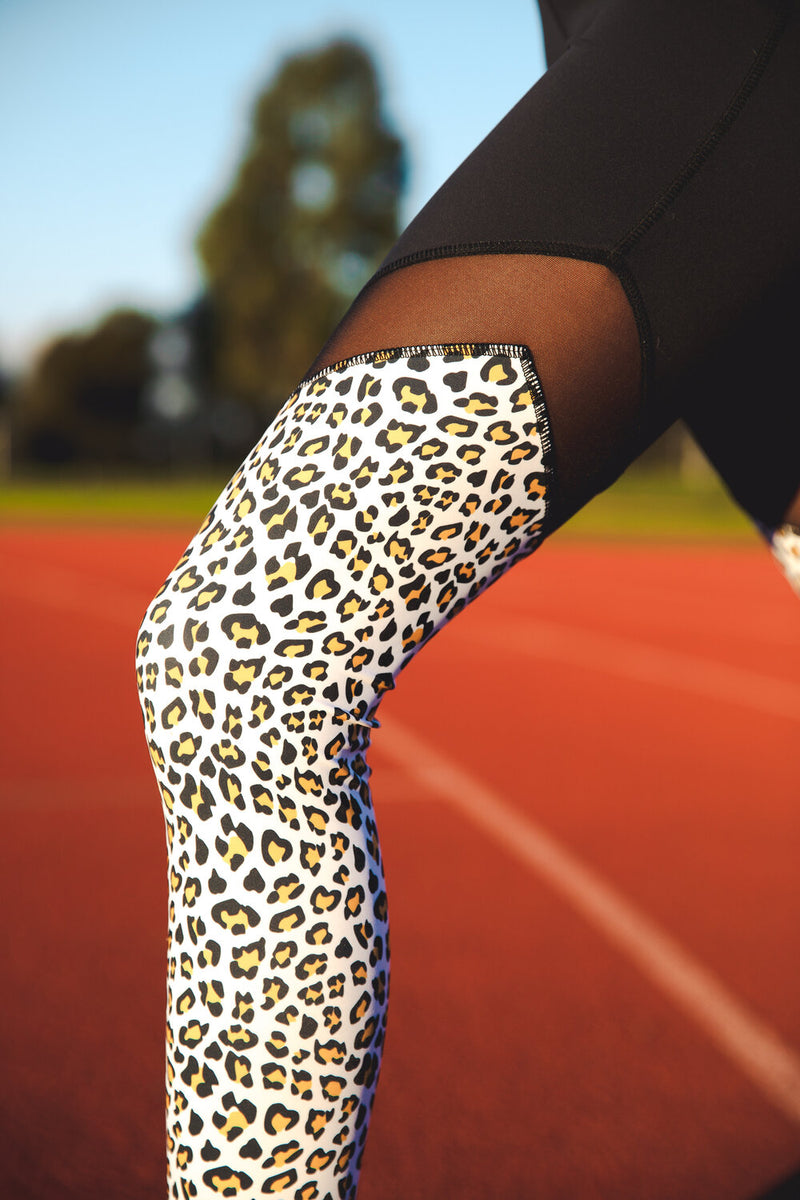 HERA Leopard Leggings Onyx