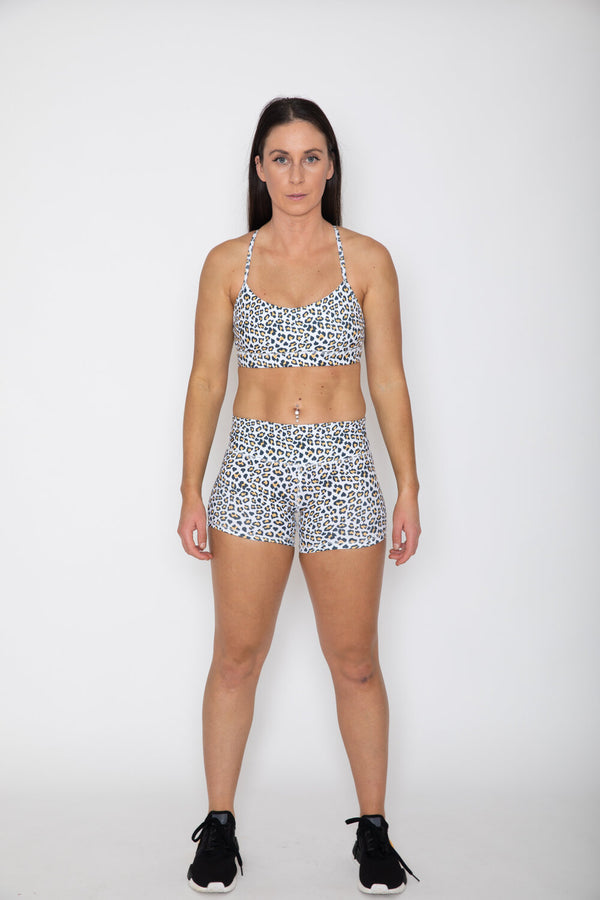 CYBELE Leopard Shorts Honey