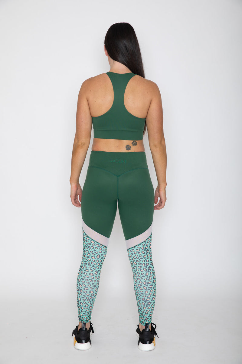 HERA Leopard Leggings Juniper