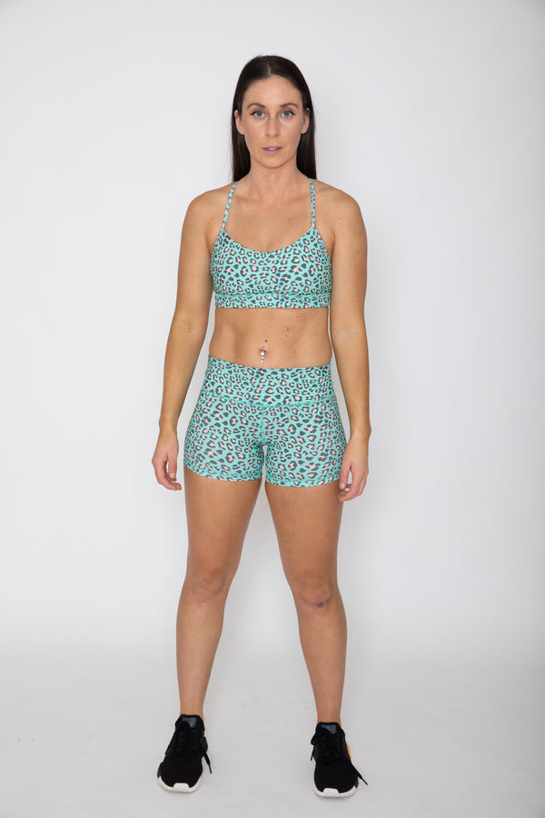 APHRODITE Leopard Crop Mint