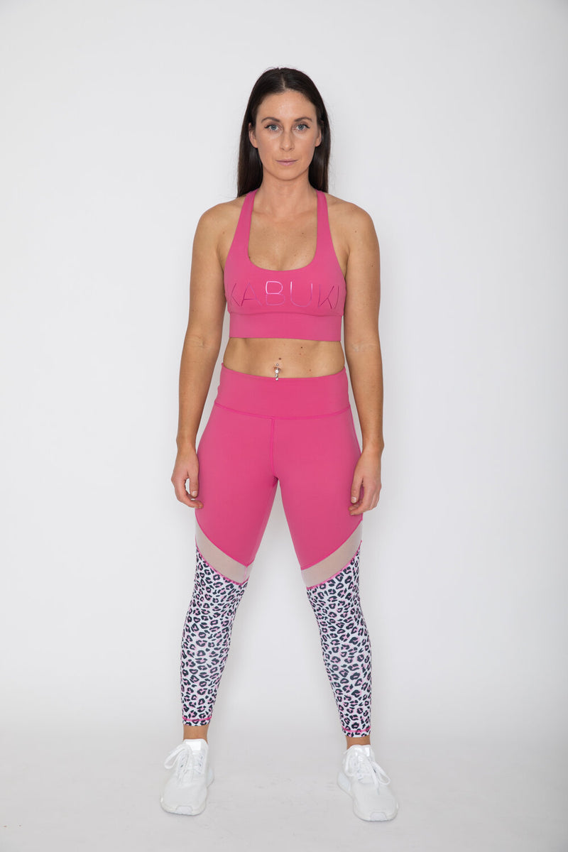 HERA Leopard Leggings Fuchsia