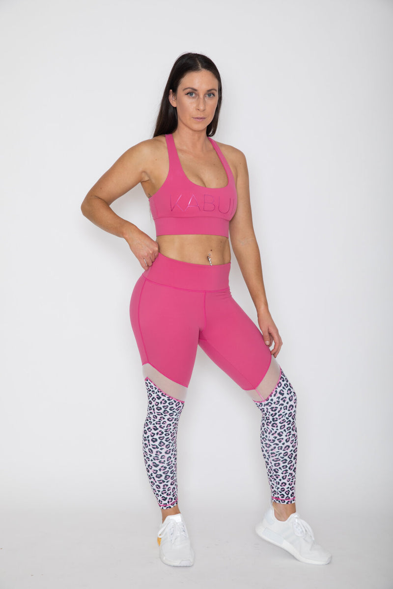 HERA Leopard Leggings Fuchsia